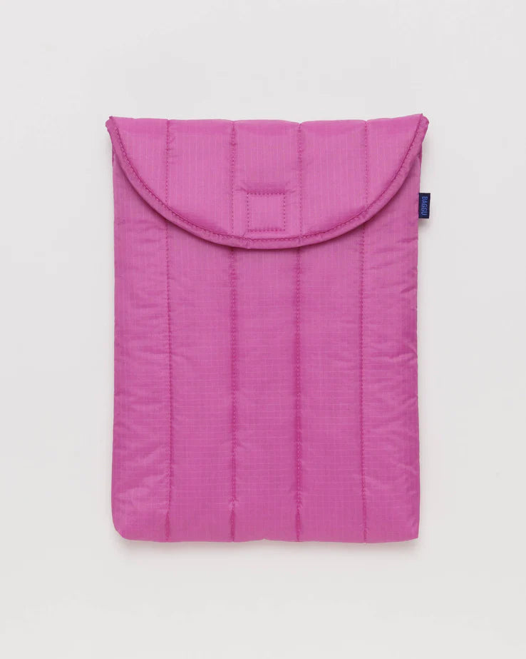 Puffy Laptop Sleeve 13"/14"- Extra Pink