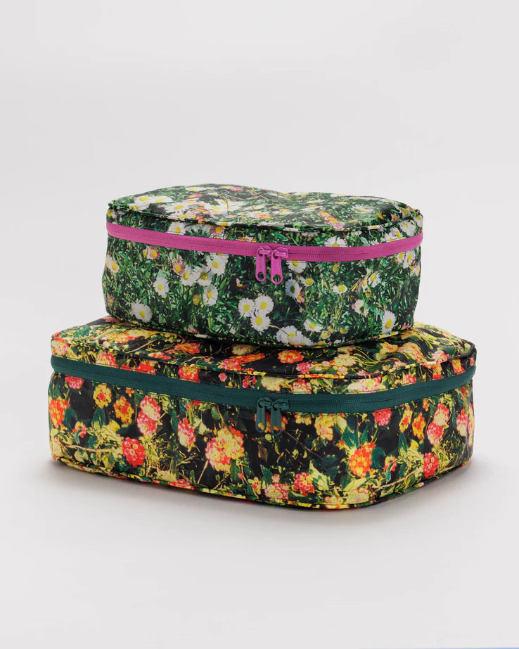 Packing Cube Set-Photo Florals